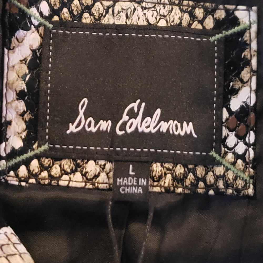 Sam Edelman python trench coat - Picture 4 of 4